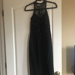 Black evening gown size 2